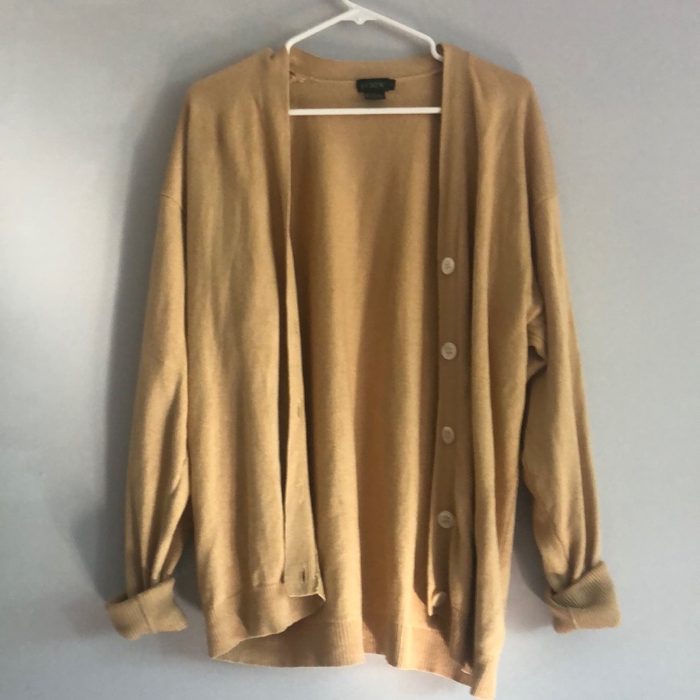 JCREW Drop Shoulder Cardigan